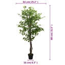 Umetni fikus 90 cm v loncu — pogled 5