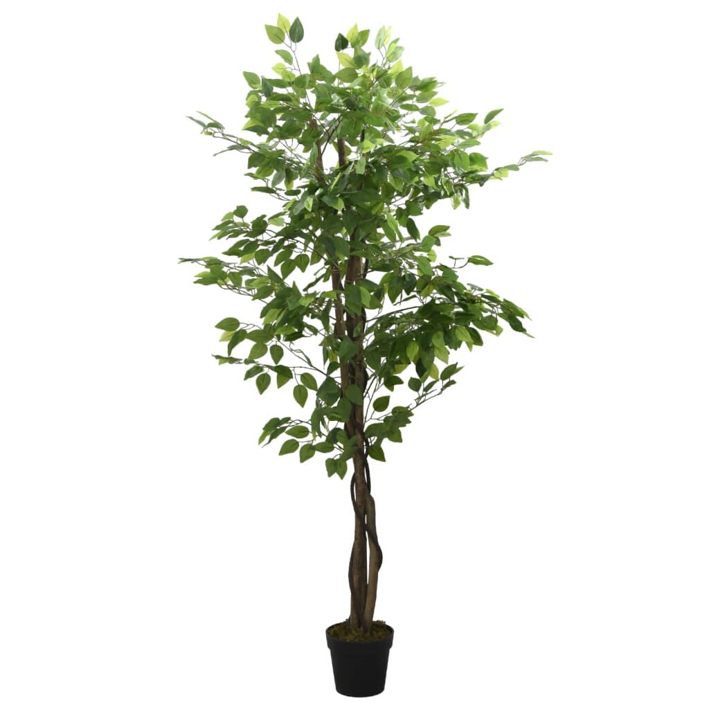 Umetni fikus v loncu – 80 cm, 378 listov