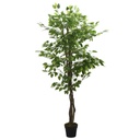 Umetni fikus v loncu – 80 cm, 378 listov